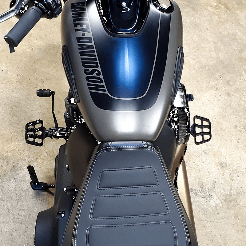 JOKER MACHINE 1621-0918 Mini Floorboards - Black - Softail — image 3 of 3