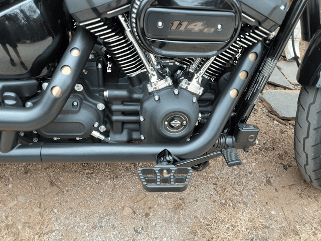 JOKER MACHINE 1621-0918 Mini Floorboards - Black - Softail — image 2 of 3