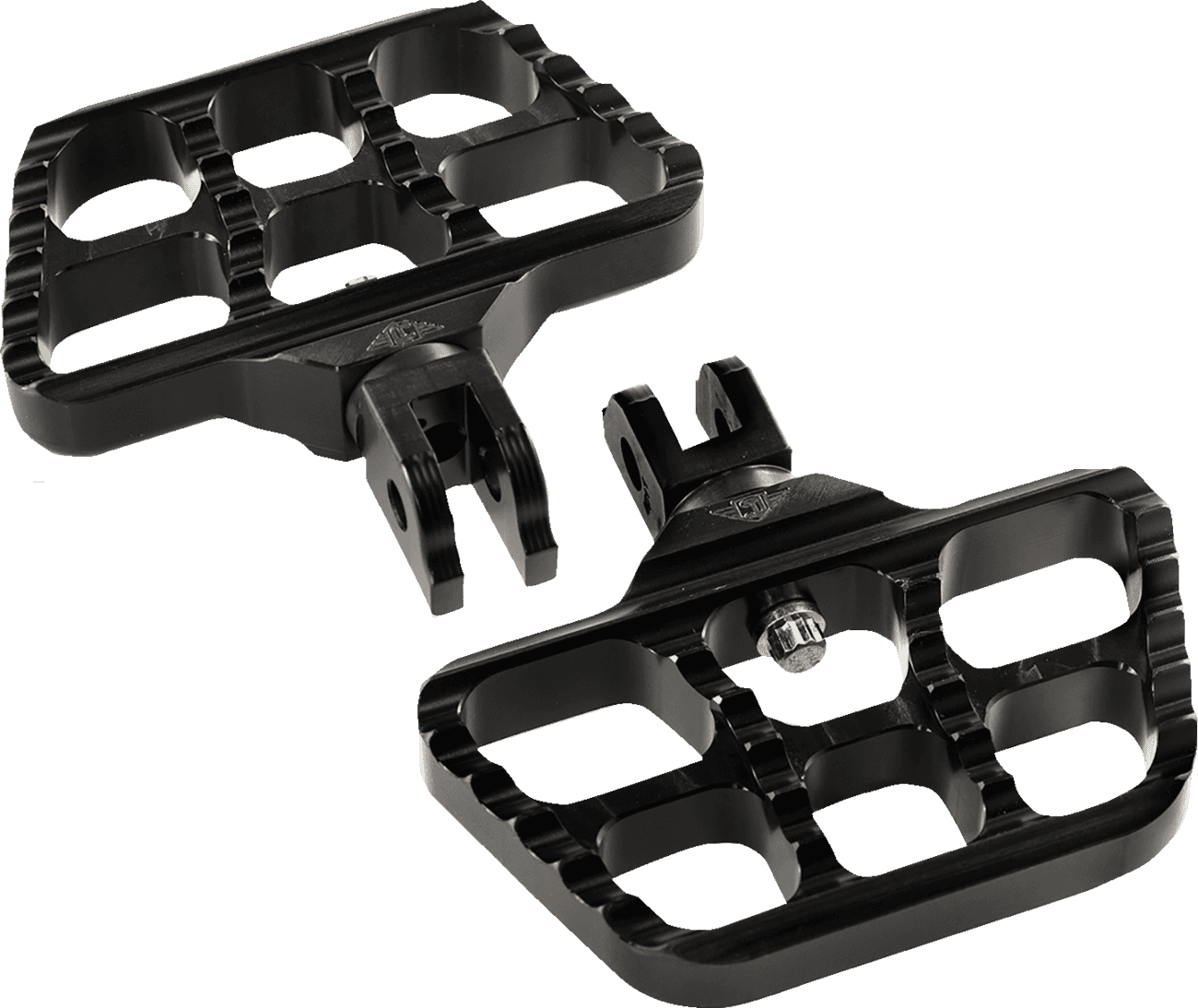 JOKER MACHINE 1621-0918 Mini Floorboards - Black - Softail