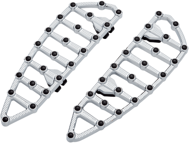 ARLEN NESS 1621-0941 MX Driver Floorboards - Chrome — image 1 of 3