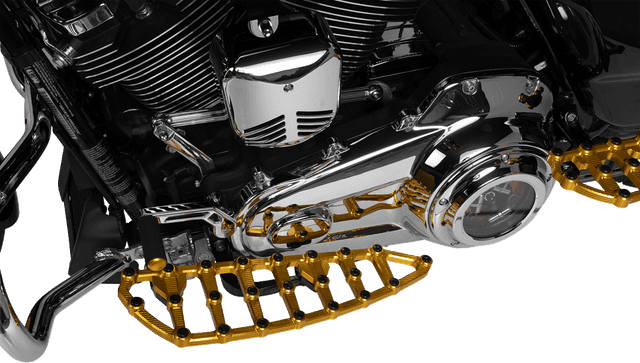 ARLEN NESS 1621-0945 MX Driver Floorboards - Gold — image 5 of 5