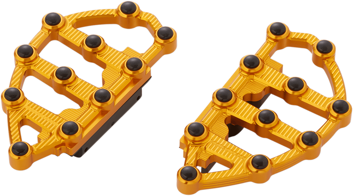 ARLEN NESS 1621-0950 MX Passenger Floorboards - Gold