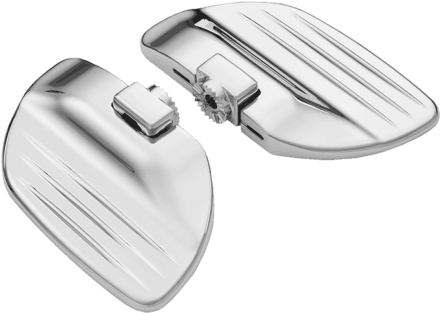 SHOW CHROME 1621-0968 Passenger Floorboards - Black - Spyder RT — image 2 of 5