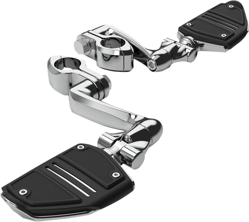 CIRO 1621-0975 Mini Twin Rail Boards - Extended - Chrome