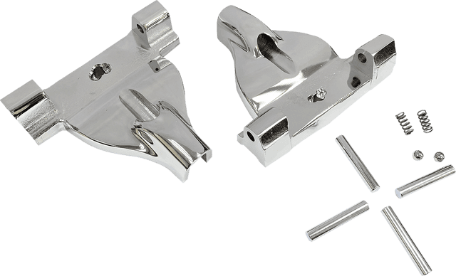DRAG SPECIALTIES 1621-1002 Passenger Floorboard Mount - Chrome — image 1 of 2