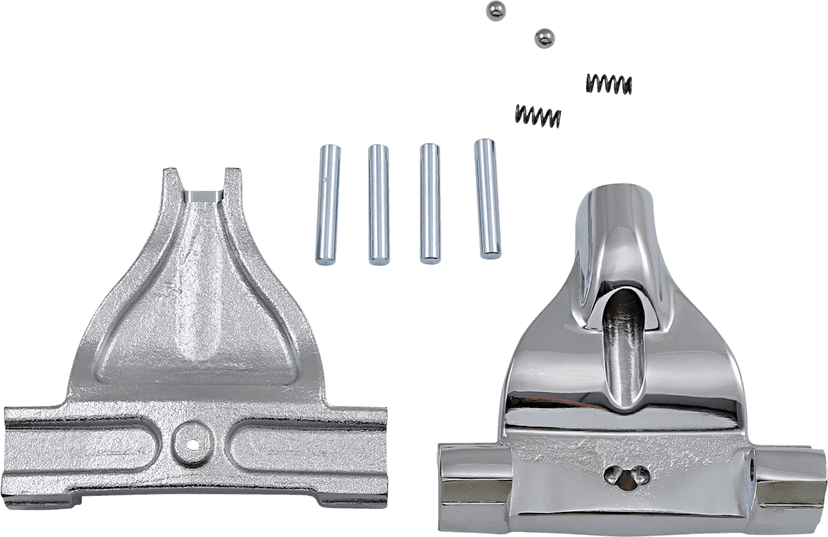 DRAG SPECIALTIES 1621-1002 Passenger Floorboard Mount - Chrome — image 2 of 2