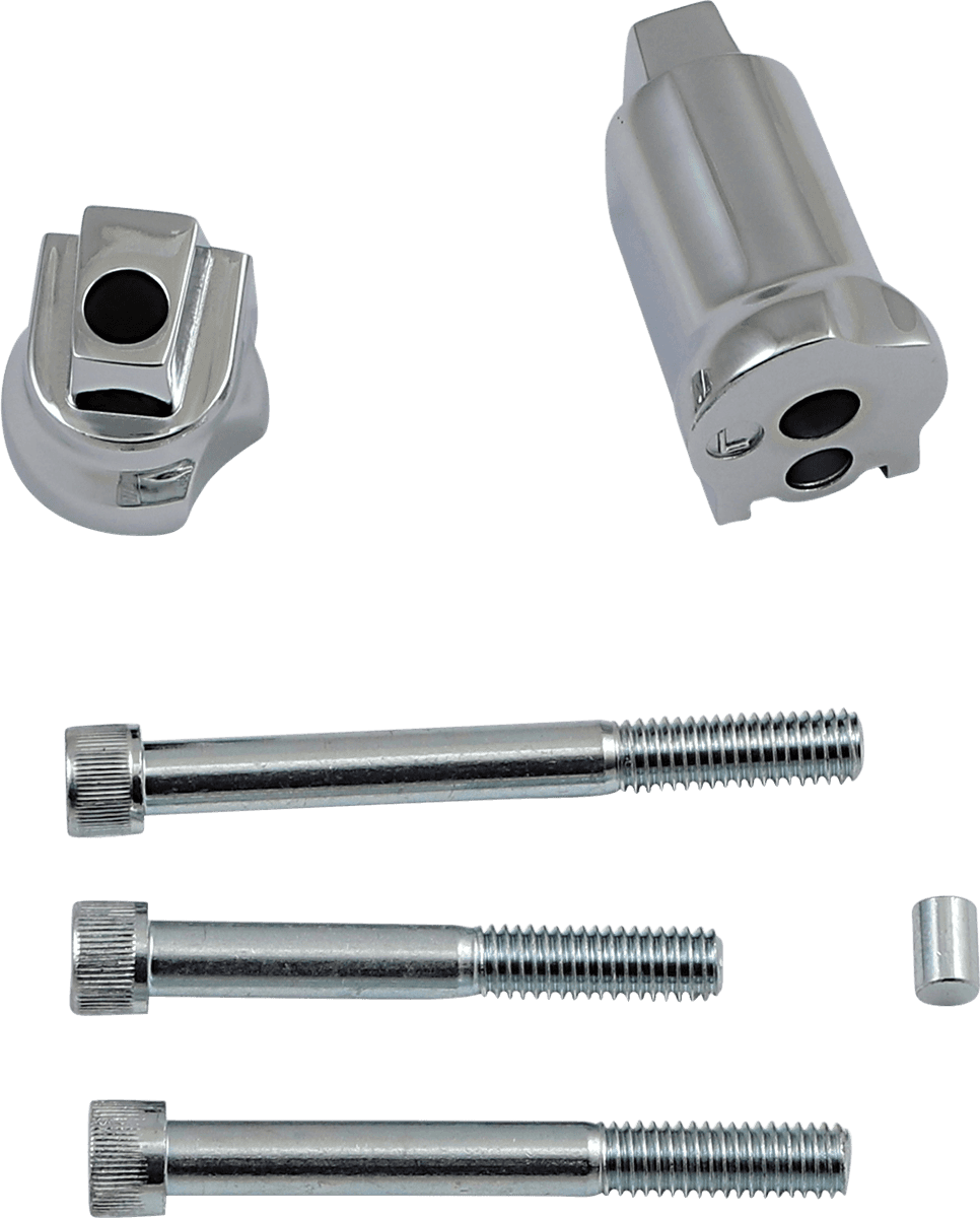 DRAG SPECIALTIES 1621-1004 Support Bracket for Passenger Floorboard Mount - Chrome