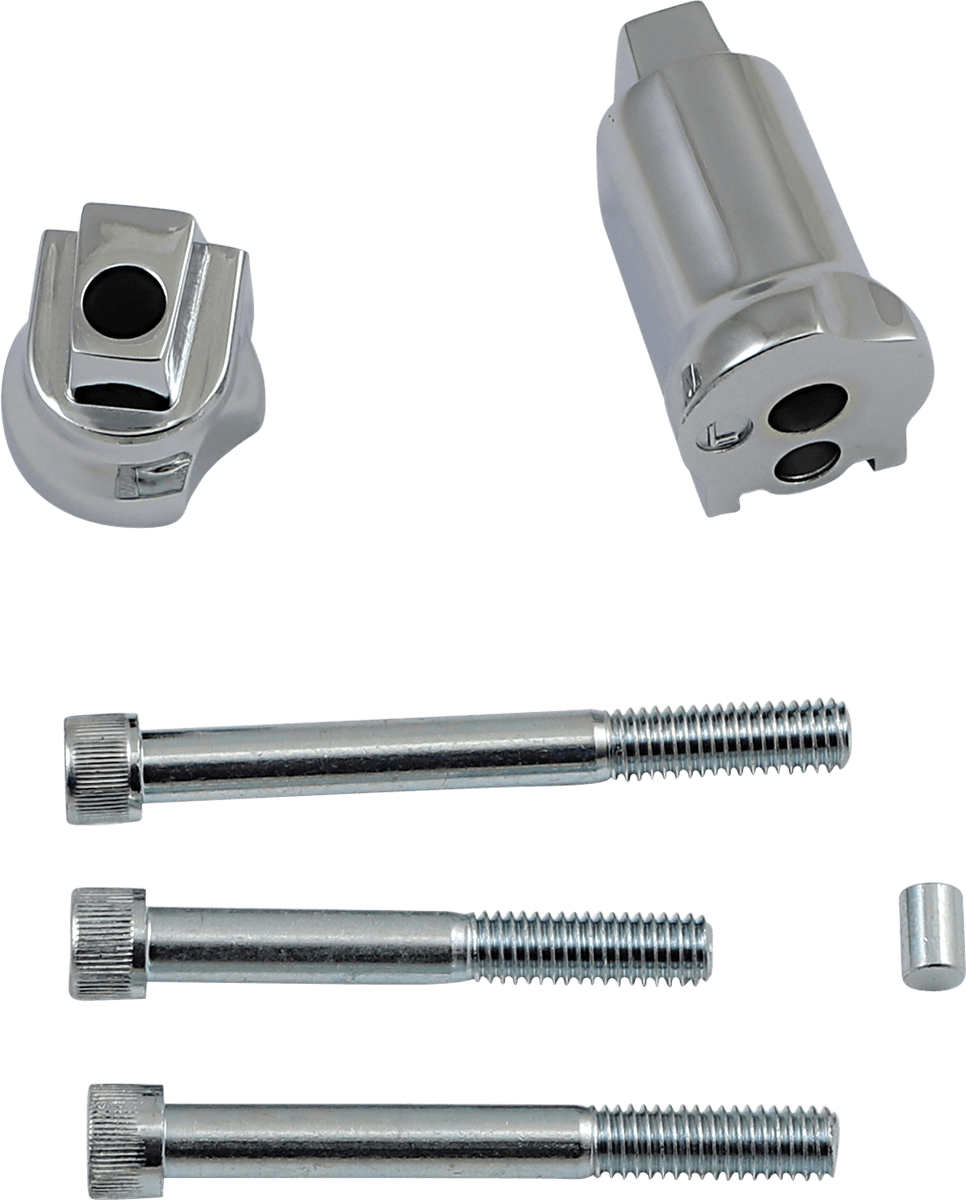 DRAG SPECIALTIES 1621-1004 Support Bracket for Passenger Floorboard Mount - Chrome