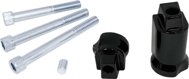 DRAG SPECIALTIES 1621-1005 Support Bracket for Passenger Floorboard Mount - Gloss Black