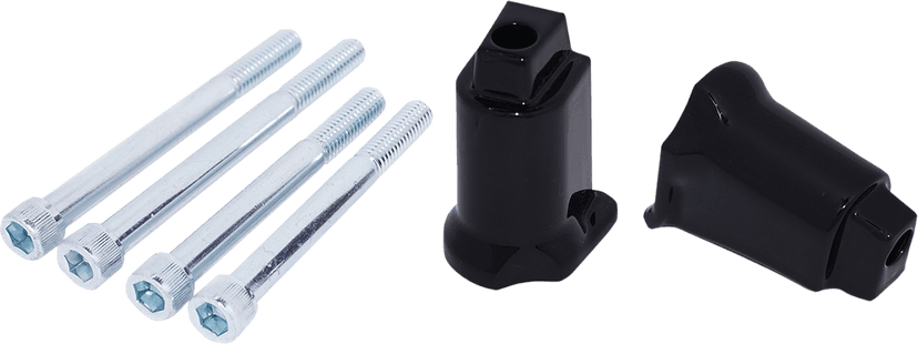 DRAG SPECIALTIES 1621-1007 Support Bracket for Passenger Floorboard Mount - Gloss Black — image 1 of 2