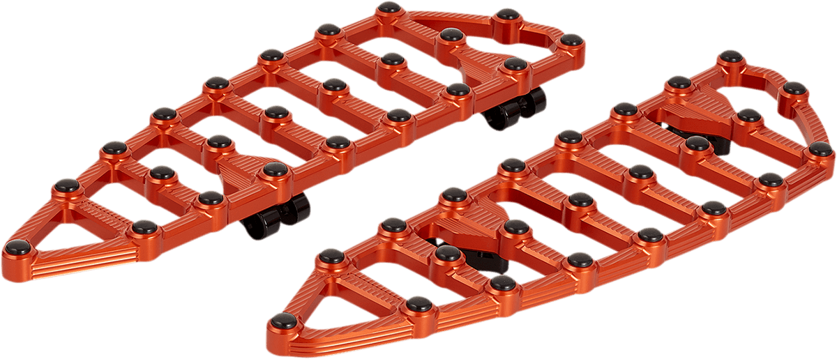 ARLEN NESS 1621-1016 MX Driver Floorboards - Orange