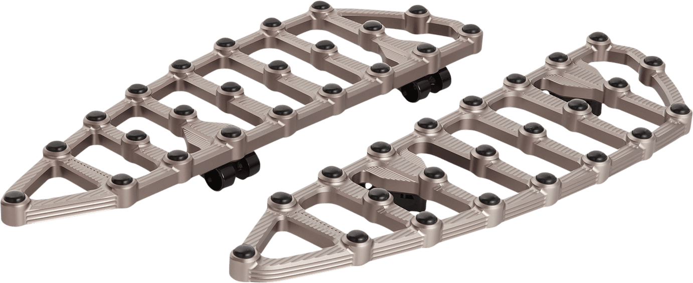 ARLEN NESS 1621-1018 MX Driver Floorboards - Titanium