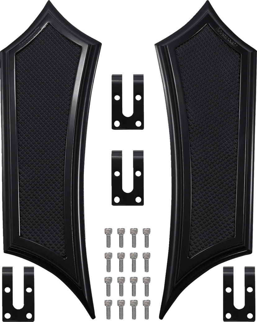 ACCUTRONIX 1621-1035 Instigator Extended Flooboards - Driver - Black — image 1 of 2