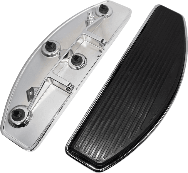 DRAG SPECIALTIES 1621-1036 Driver Floorboard - Chrome - FL