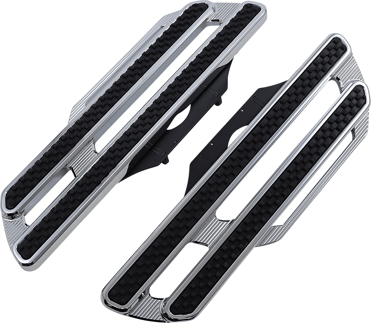 ARLEN NESS 1621-1041 Method Driver Floorboards - Extended - Chrome