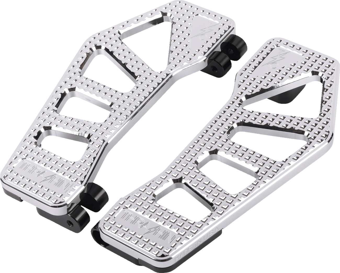 THRASHIN SUPPLY CO. 1621-1111 Apex Floorboards - Chrome