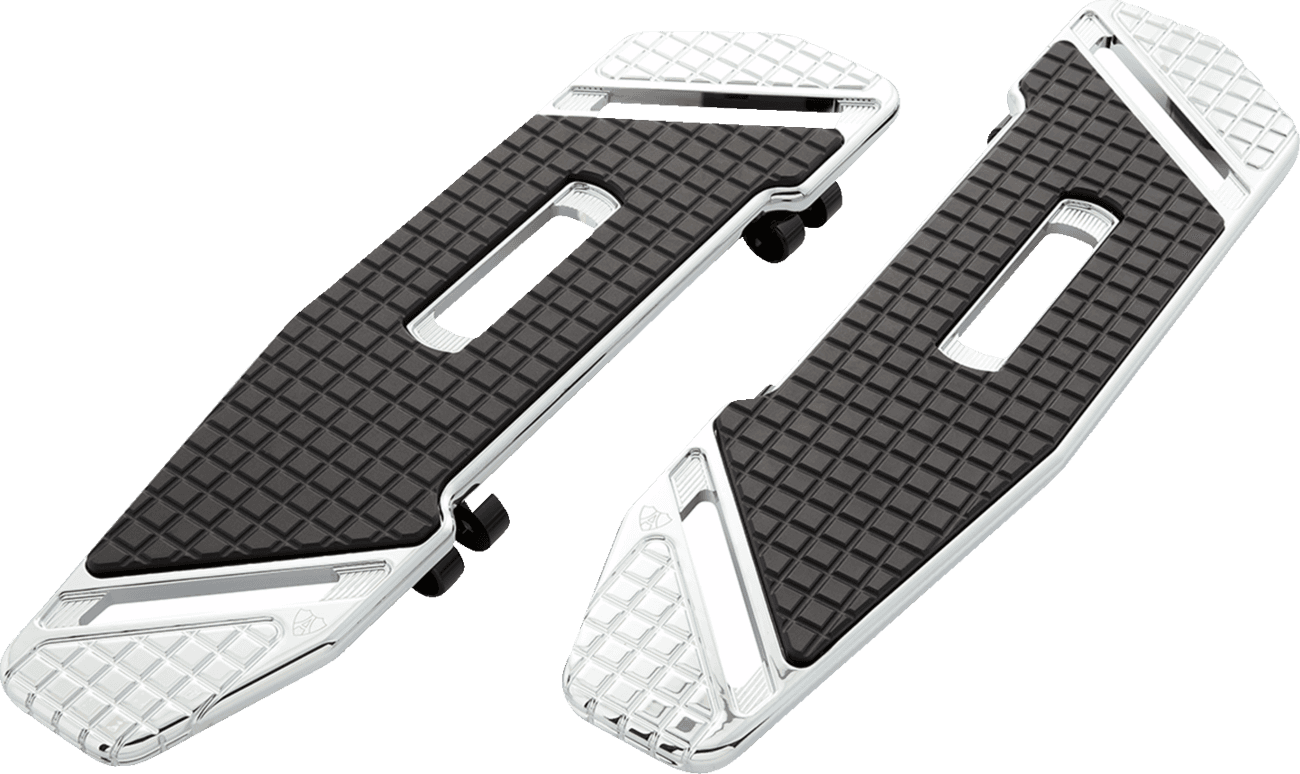 ARLEN NESS 1621-1123 SpeedLiner Floorboards - Driver - Chrome