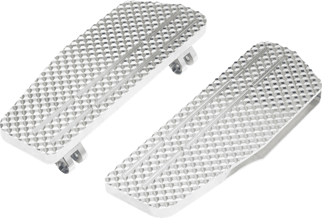 LA CHOPPERS 1621-1128 County Line Billet Floorboards - Raw - FL — image 2 of 3