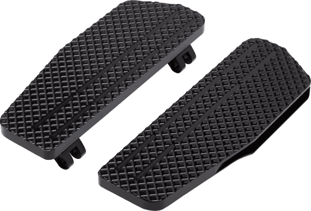 LA CHOPPERS 1621-1129 County Line Billet Floorboards - Black - FL — image 2 of 3
