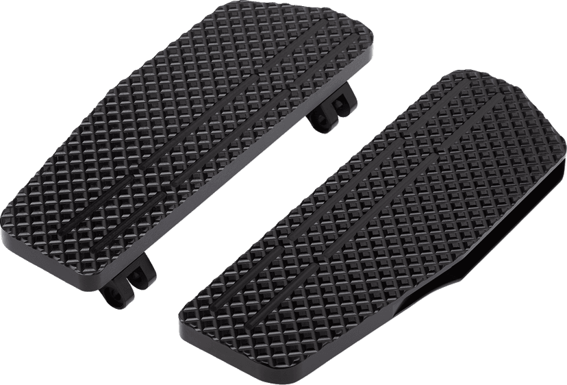 LA CHOPPERS 1621-1129 County Line Billet Floorboards - Black - FL — image 2 of 3