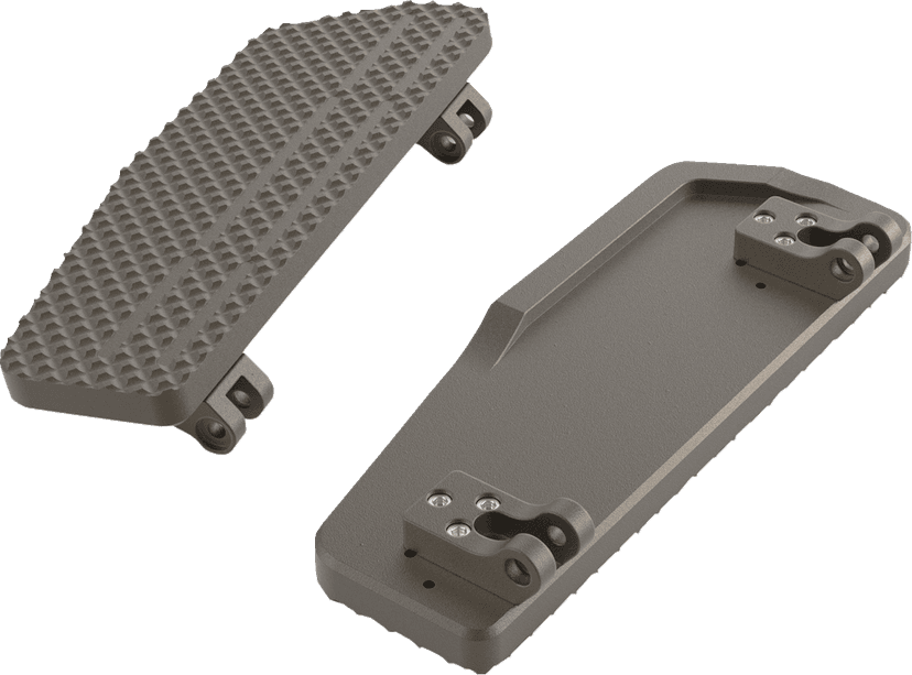 LA CHOPPERS 1621-1137 County Line Billet Floorboards - Bronze - FL — image 2 of 2