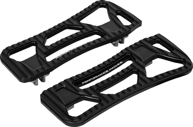 PERFORMANCE MACHINE (PM) 1621-1139 Drifter Floorboards - Rider - Black Ops - FL — image 1 of 3