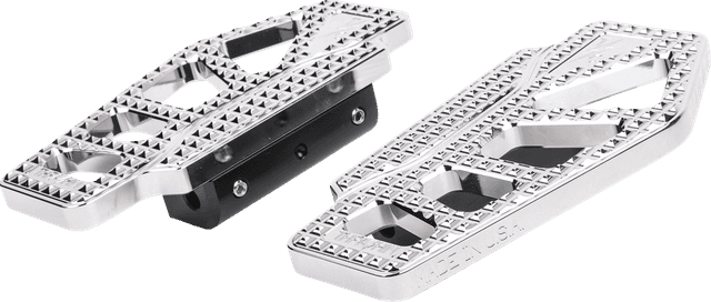 THRASHIN SUPPLY CO. 1621-1151 Apex Mini Floorboards - Passenger - Chrome — image 3 of 3