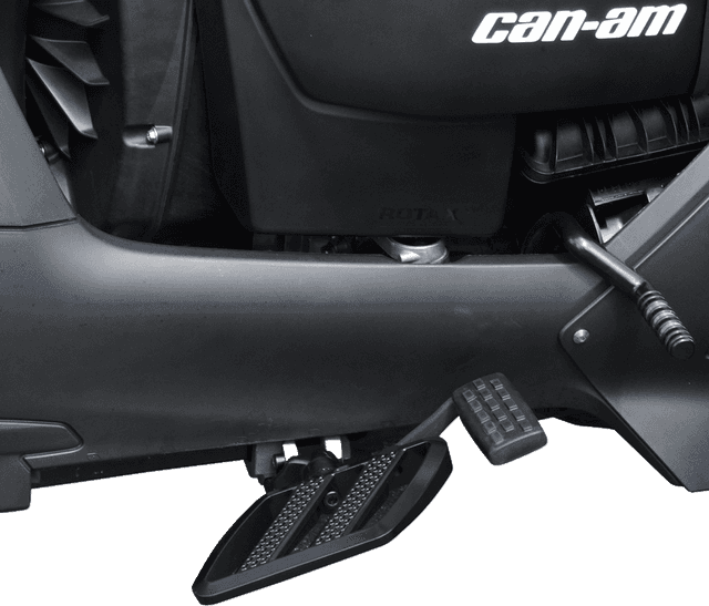 SHOW CHROME 1621-1159 Combat Boards - Driver - Stealth Black - Ryker '19-'24 — image 2 of 10
