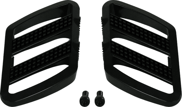 SHOW CHROME 1621-1159 Combat Boards - Driver - Stealth Black - Ryker '19-'24 — image 1 of 10