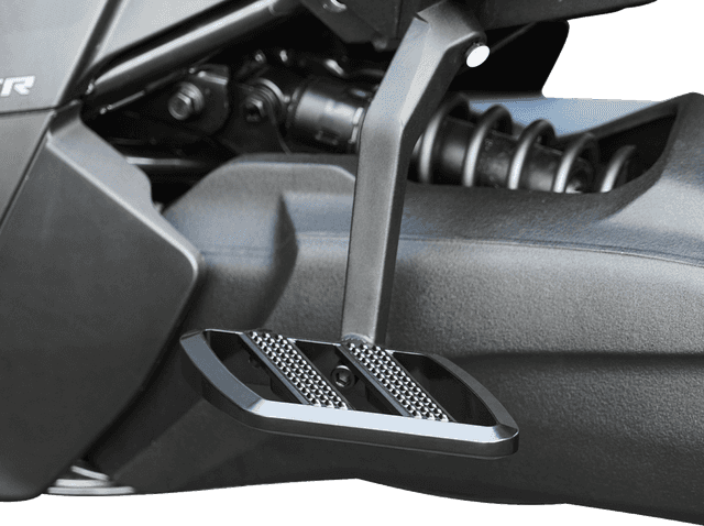 SHOW CHROME 1621-1159 Combat Boards - Driver - Stealth Black - Ryker '19-'24 — image 7 of 10