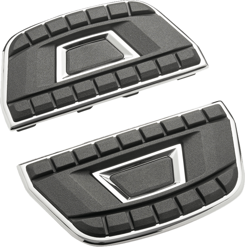 CIRO 1621-1170 Chicane™ Floorboard Inserts - Passenger - Chrome