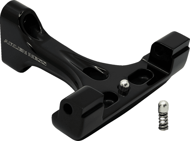 ARLEN NESS 1621-1172 Forged Floorboard Mounts - Passenger - All Black — image 2 of 2