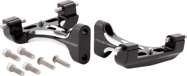 ARLEN NESS 1621-1173 Forged Floorboard Mounts - Passenger - Black — image 1 of 2