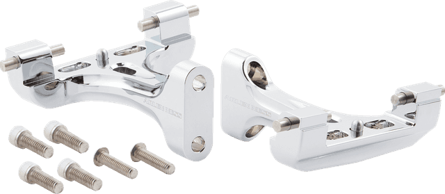 ARLEN NESS 1621-1174 Forged Floorboard Mounts - Passenger - Chrome — image 1 of 5
