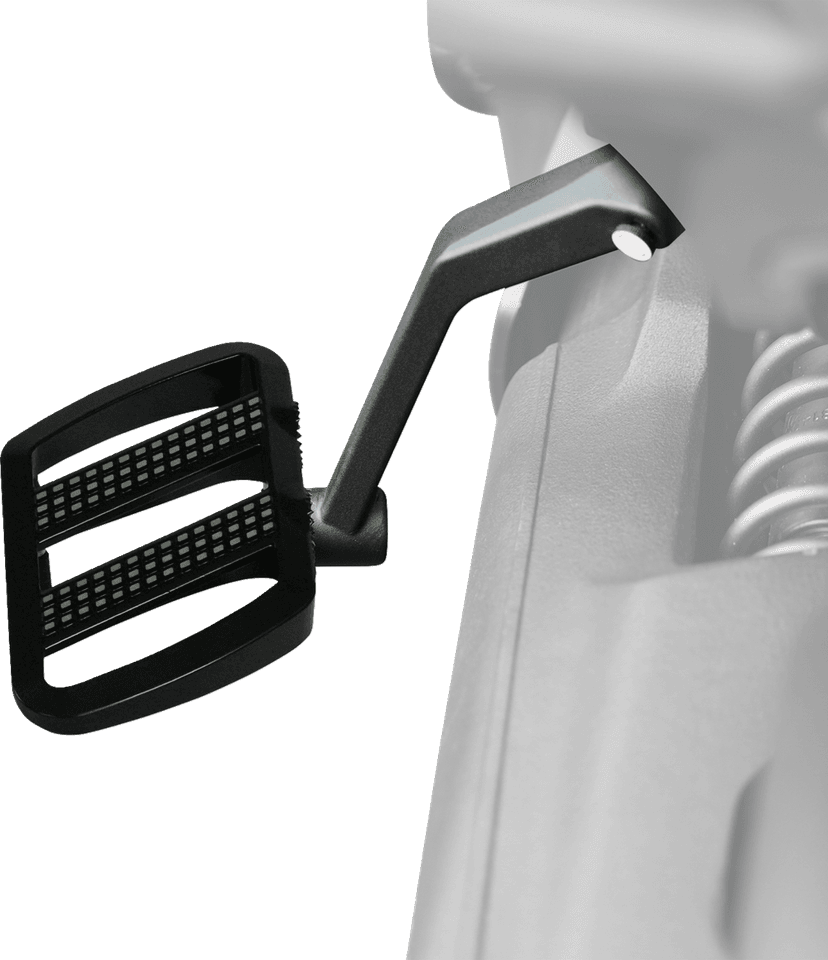 SHOW CHROME 1621-1175 Combat Boards - Passenger - Black w/ Contrast Cut - Ryker '19-'24 — image 4 of 5