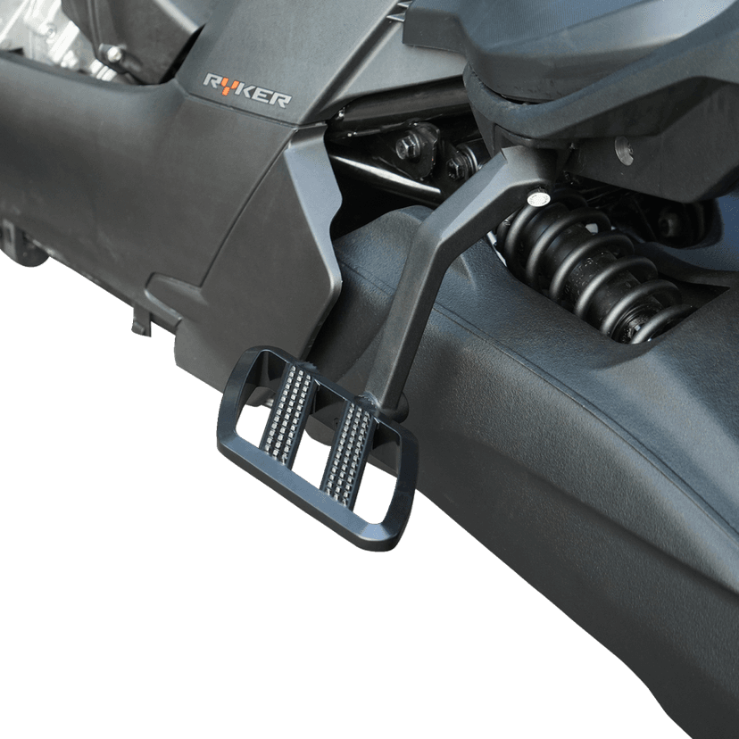 SHOW CHROME 1621-1175 Combat Boards - Passenger - Black w/ Contrast Cut - Ryker '19-'24 — image 3 of 5