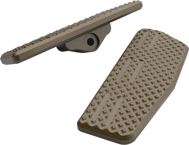 LA CHOPPERS 1621-1197 Mini Floorboards - Driver - Bronze