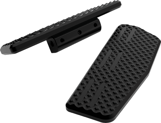 LA CHOPPERS 1621-1201 Mini Floorboards - Passenger - Black — image 1 of 2