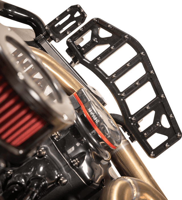 THRASHIN SUPPLY CO. 1621-1235 Aggressor Floorboards - Black — image 3 of 7