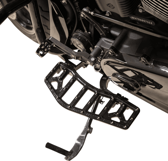 THRASHIN SUPPLY CO. 1621-1235 Aggressor Floorboards - Black — image 7 of 7