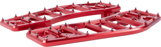 THRASHIN SUPPLY CO. 1621-1236 Aggressor Floorboards - Red — image 6 of 9
