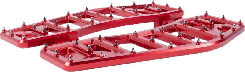 THRASHIN SUPPLY CO. 1621-1236 Aggressor Floorboards - Red — image 6 of 9