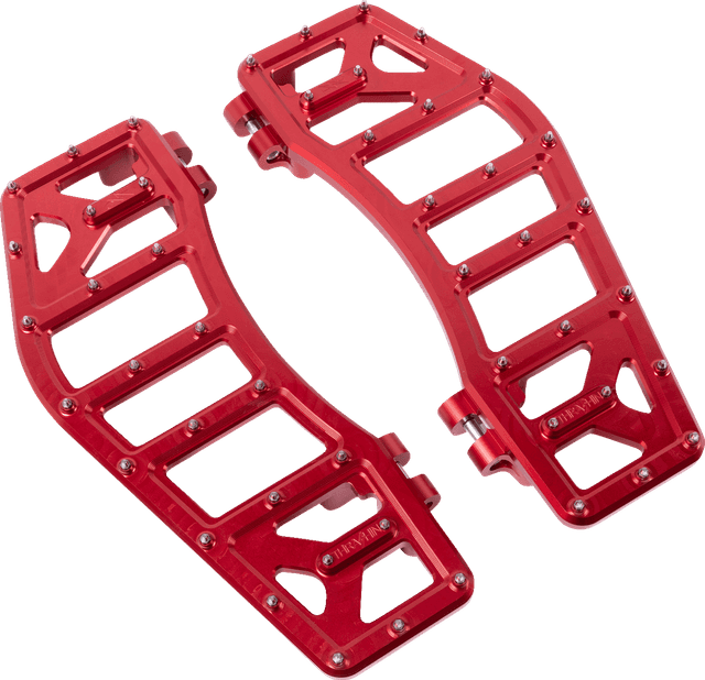 THRASHIN SUPPLY CO. 1621-1236 Aggressor Floorboards - Red — image 1 of 9