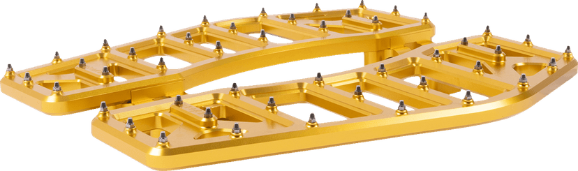 THRASHIN SUPPLY CO. 1621-1237 Aggressor Floorboards - Gold — image 4 of 7