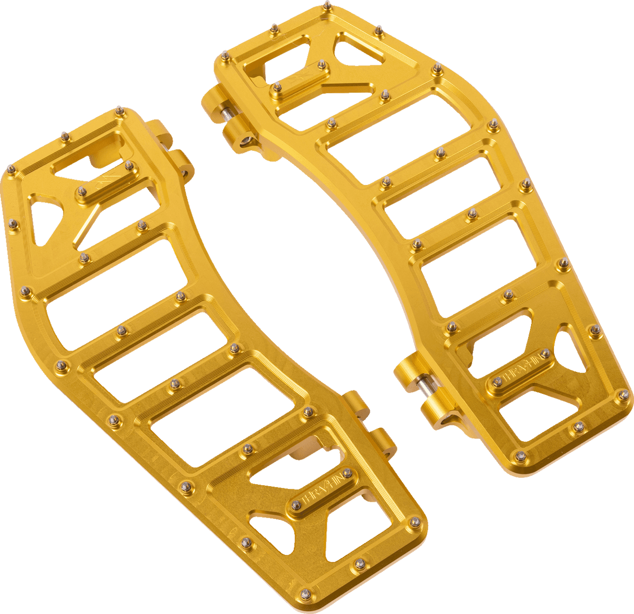 THRASHIN SUPPLY CO. 1621-1237 Aggressor Floorboards - Gold