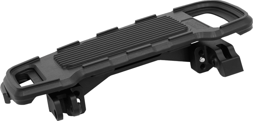 DRAG SPECIALTIES 1621-1241 Floorboards Designed by Gilles - Adjustable Width - Black — image 4 of 5