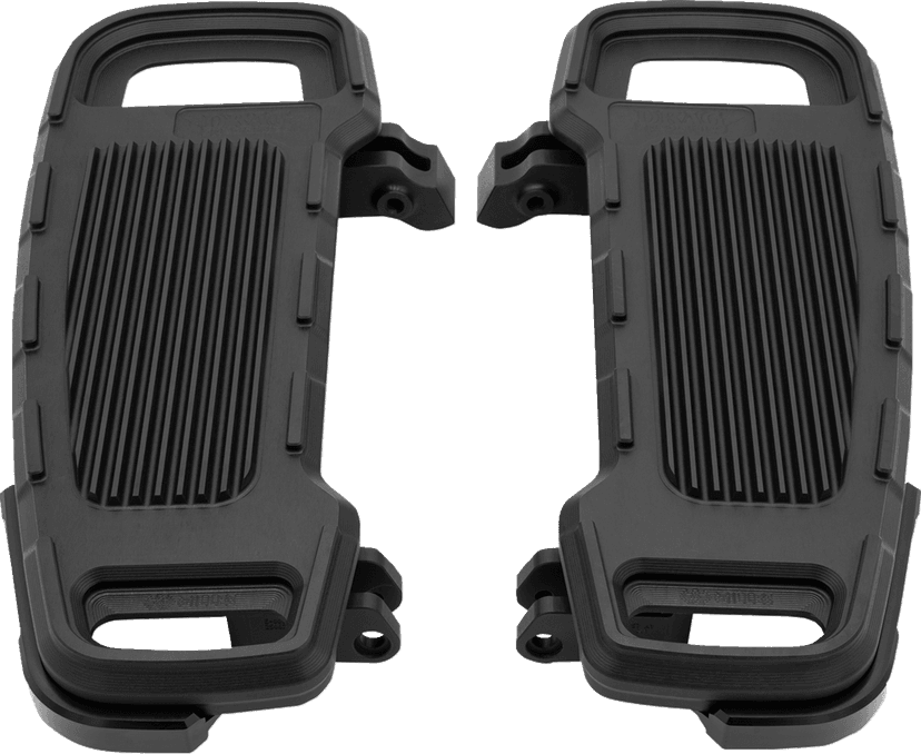 DRAG SPECIALTIES 1621-1241 Floorboards Designed by Gilles - Adjustable Width - Black — image 1 of 5