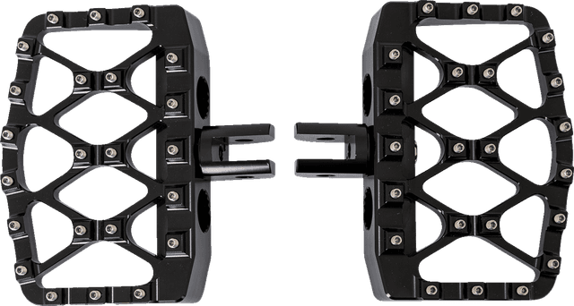 BURLY BRAND 16211254 MX-Evolution Mini Floorboards - Black - FL/FX — image 1 of 4