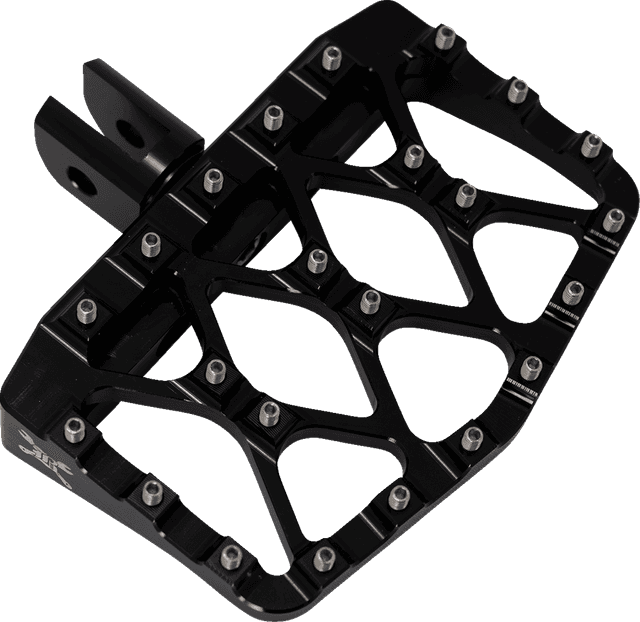BURLY BRAND 16211254 MX-Evolution Mini Floorboards - Black - FL/FX — image 4 of 4