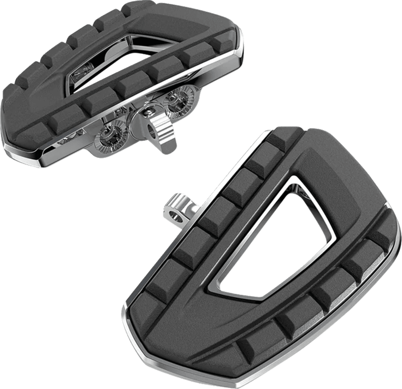CIRO 16211257 Chicane™ Mini Floorboards - with HD Adapters - Chrome